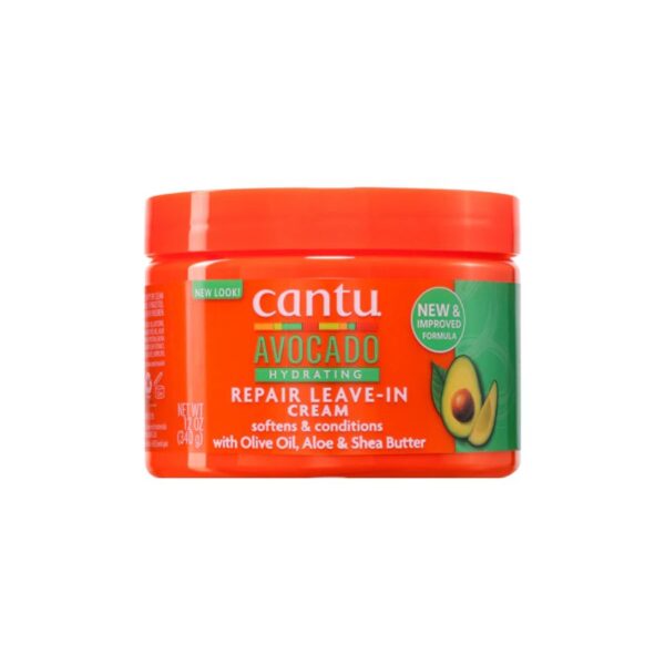 Après-shampoing sans rinçage à l'avocat et karité de CANTU 340g