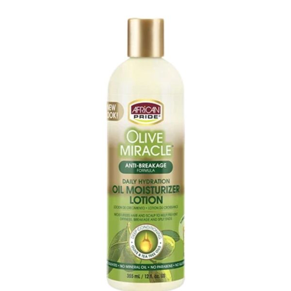 Lotion hydratante Olive Miracle - Oil Moisturizer Lotion African Pride 355ml