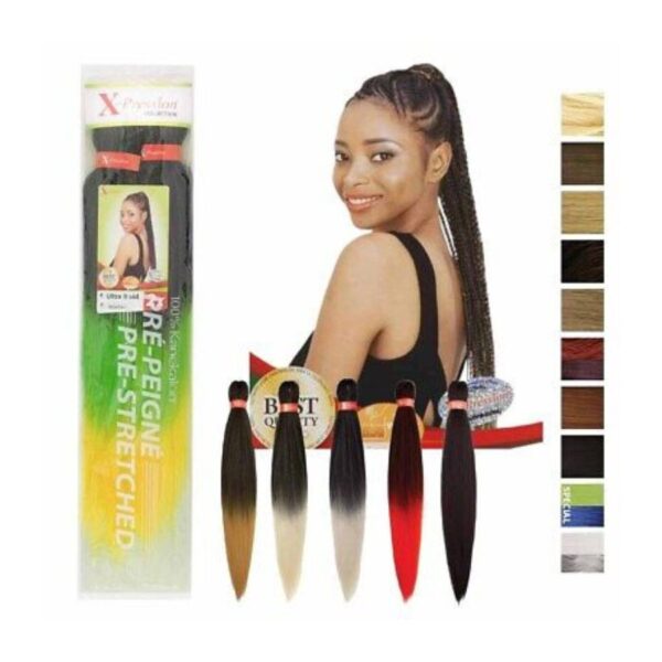 MÈCHES PRÉ-ÉTIRÉ 2X - X-PRESSION - LA PERLA 46"