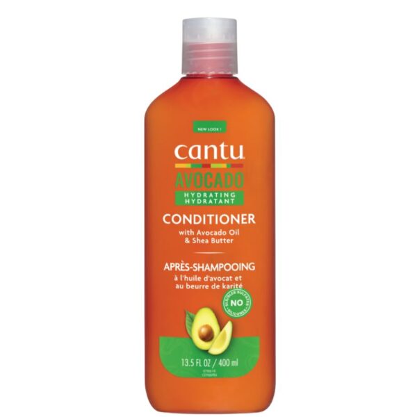 APRÈS-SHAMPOING HYDRATANT SANS RINÇAGE À L'HUILE AVOCAT CANTU -400ML