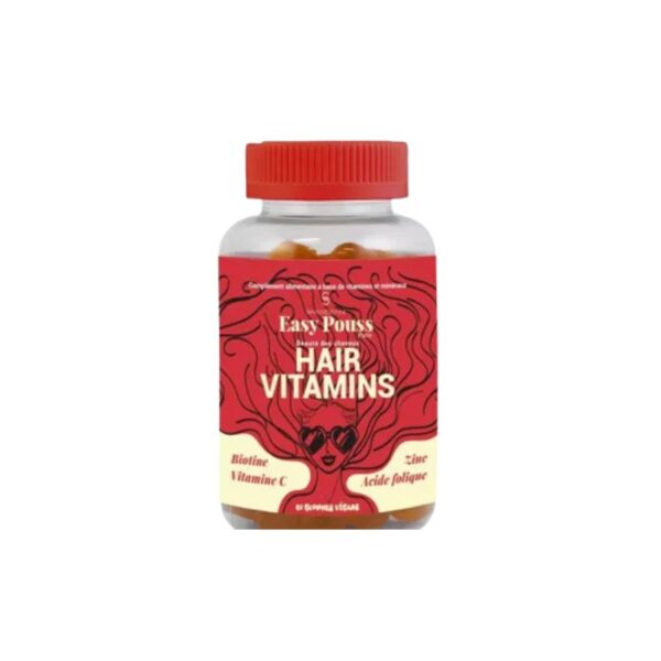 HAIR VITAMINS GUMMIES BEAUTÉ DES CHEVEUX EASY POUSS