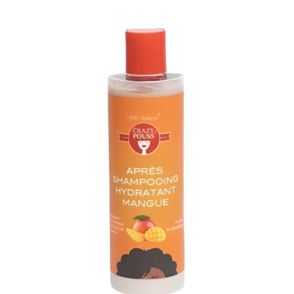 L'après-shampoing hydratant à la mangue crazy pouss afro naturel