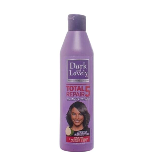 Lotion hydratante pour cheveux abîmes Darck and Lovely Total Repair 5 - 250ml