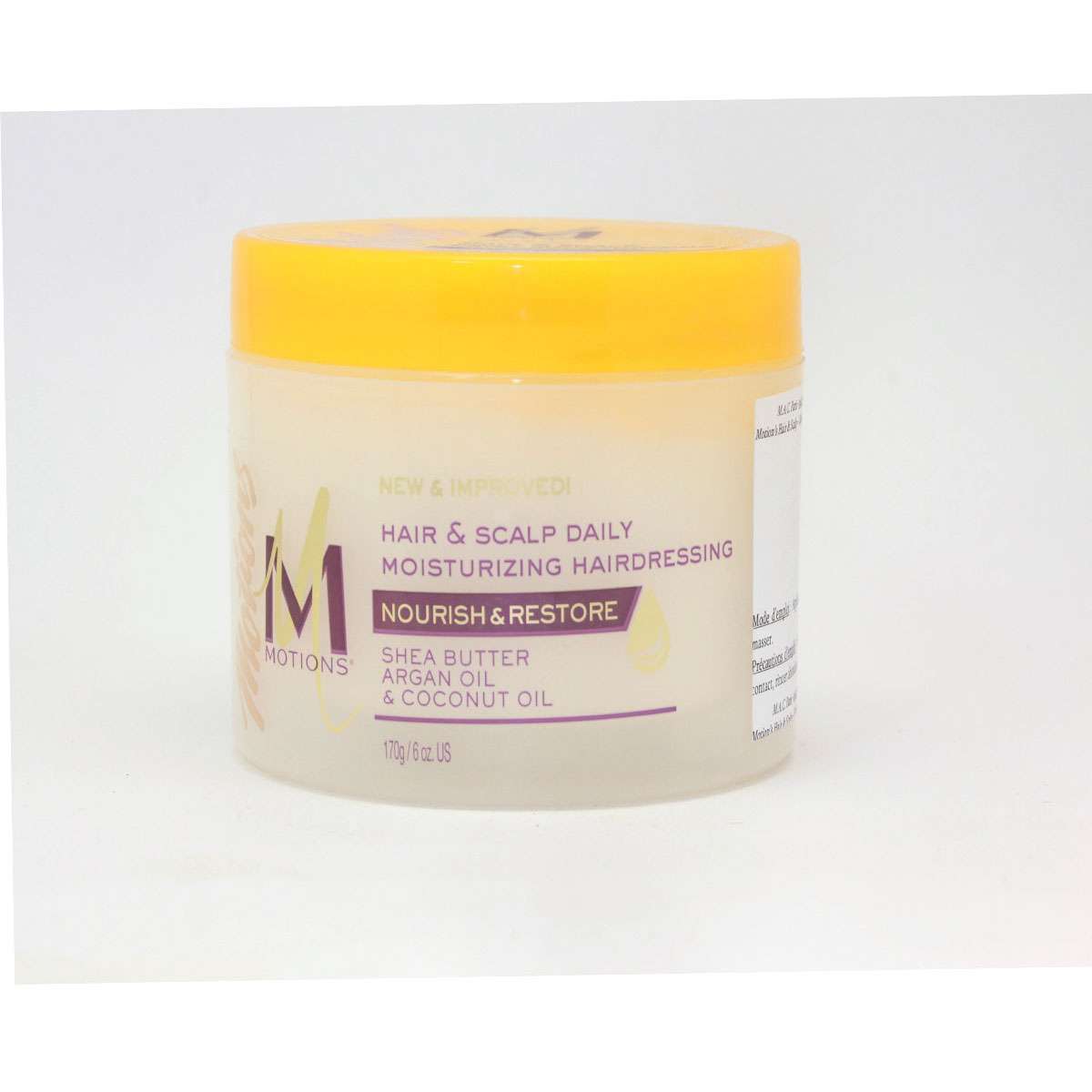 Crème coiffante hydratante Motions Hair and Scalp daily Moisturizing Hairdressing - Cercledebene.com