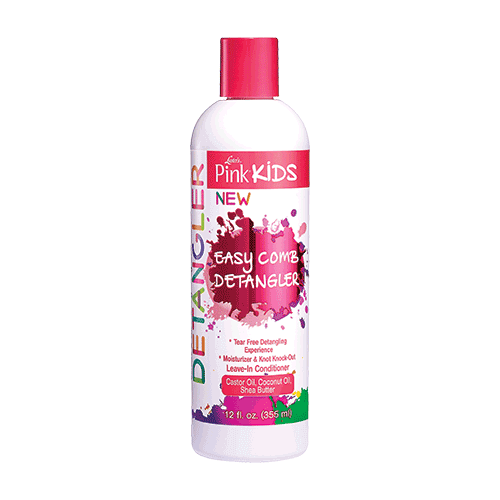 Démêlant hydratant cheveux bouclés sans rinçage  Luster's Pink Kids 355ml - Cercledebene.com