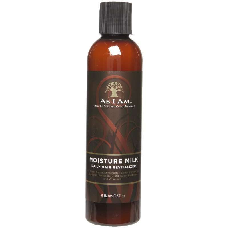 Lait Capillaire Hydratant Moisture Milk AS I AM 237 ml - Cercledebene.com