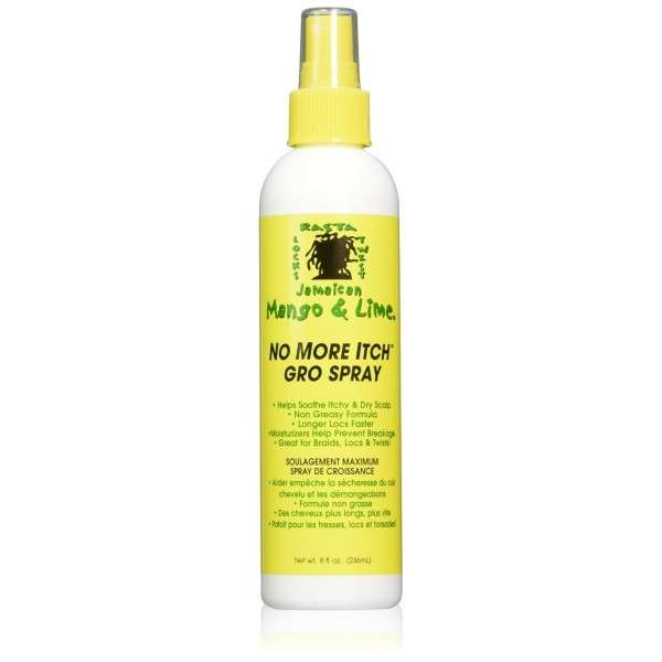 spray de croissance anti-démangeaisons No More Itch Gro Jamaican Mango and lime 236ml - Cercledebene.com