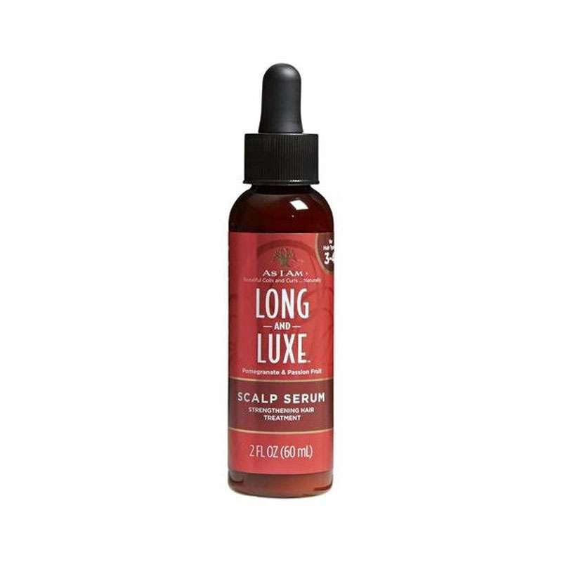 SERUM TRAITEMENT FORTIFIANT SCALP SERUM LONG AND LUXE AS I AM 60 ML - Cercledebene.com