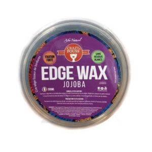 Gel Edge Wax Jojoba Crazy Pouss AFRO NATUREL 200 ml - Cercledebene.com