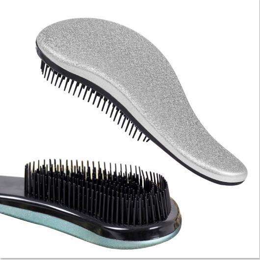 Mini Brosse magique Tangle démêle et lisse les cheveux - Cercledebene.com