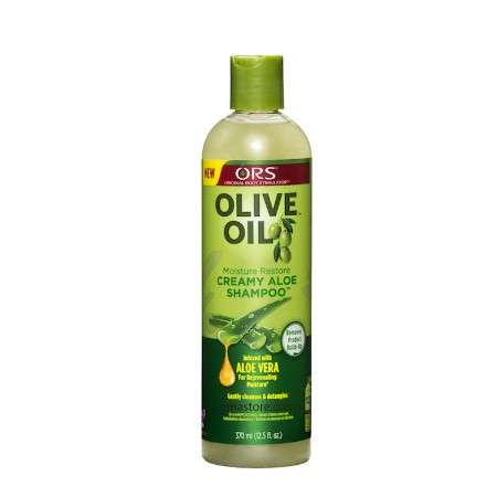 Shampoing crème à l'Aoe Vera et huile d'Olive  Organic racine stimulateur  370 ml - Cercledebene.com