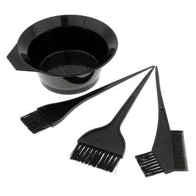 Kit de coloration 4 Pièces 1 Bol doseur-1 Peigne dêmélant-2 Pinceaux - Cercledebene.com