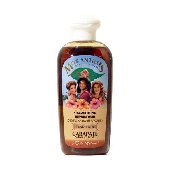 MISS ANTILLES INTERNATIONAL SHAMPOOING REPARATEUR CARAPATE  250ml - Cercledebene.com