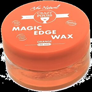 GEL DE FIXATION COIFFANTE MAGIC EDGE WAX CRAZY POUSS AFRO NATUREL 150 ml - Cercledebene.com