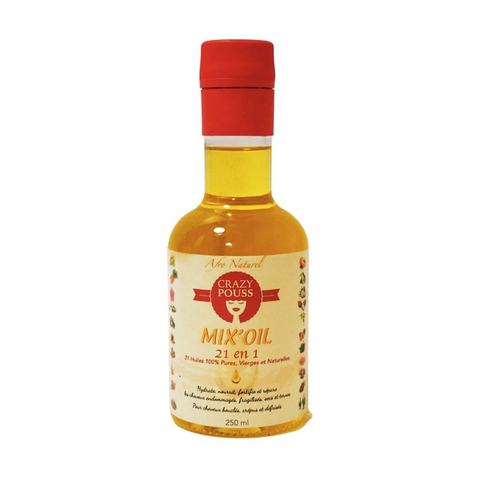 MIX'OIL 21 en 1 CRAZY POUSS AFRO NATUREL 250 ml - Cercledebene.com