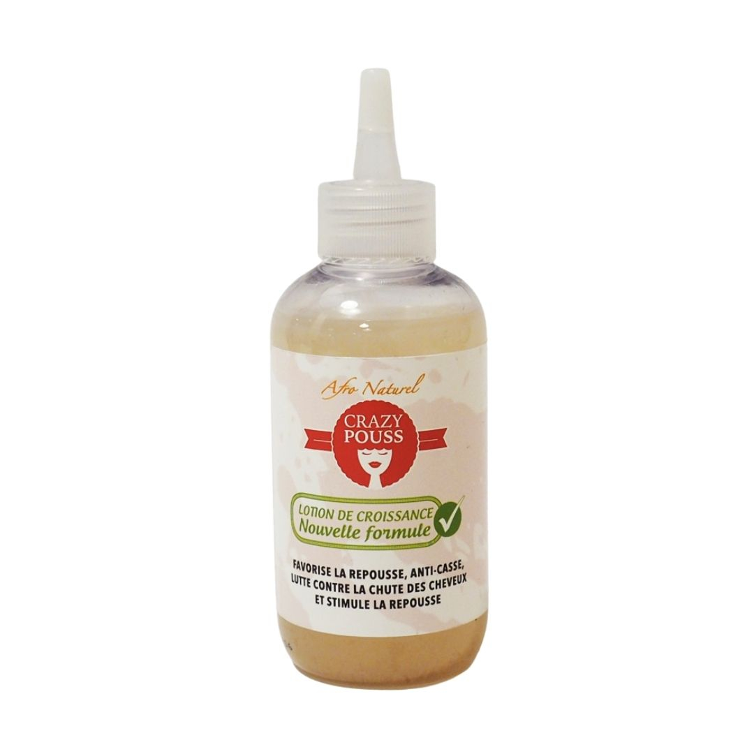 LOTION CROISSANCE CRAZY POUSS CHEVEUX FINS AFRO NATUREL - Cercledebene.com