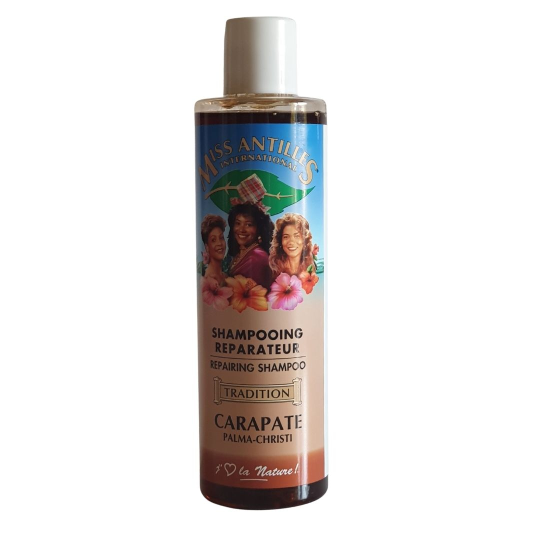MISS ANTILLES INTERNATIONAL SHAMPOOING REPARATEUR CARAPATE  250ml - Cercledebene.com