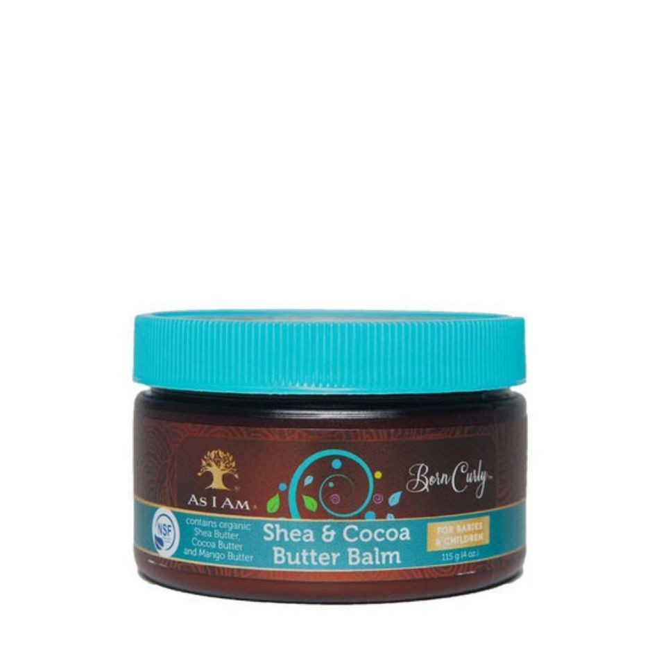 Baume au beurre de karité et cacao pour enfants Born Curly As I AM - Cercledebene.com