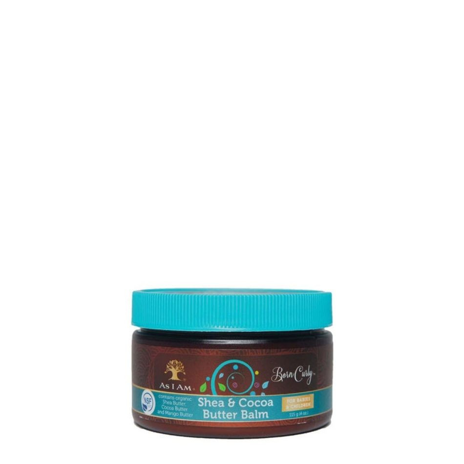 Baume au beurre de karité et cacao pour enfants Born Curly As I AM - Cercledebene.com