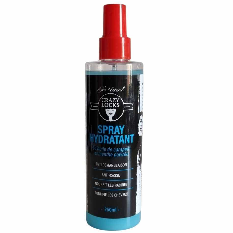 Spray Hydratant Anti-Démangeaison Crazy Locks pour Cheveux Crépus