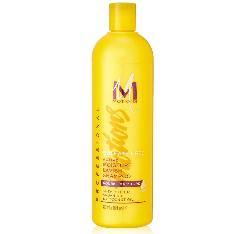 Shampoing actif hydratant pour cheveux texturés aux beurre de karité et noix de coco MOTIONS - Cercledebene.com