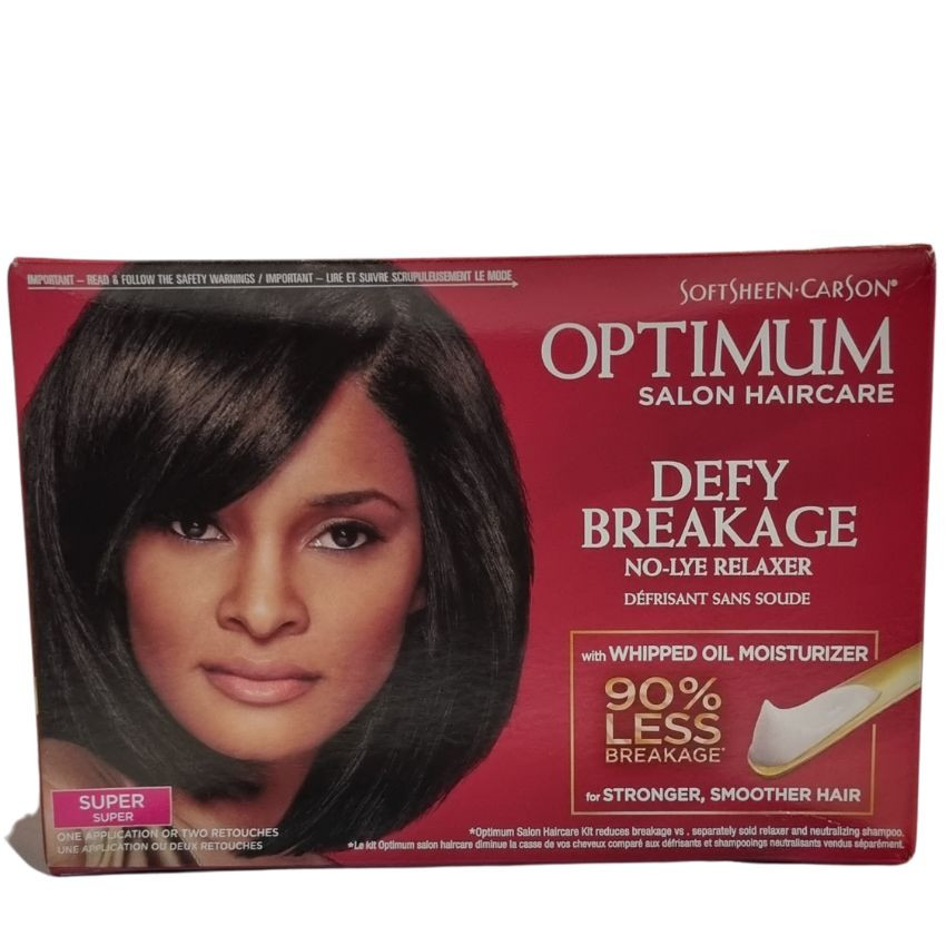 Kit défrisant sans Soude Anti-Casse Super Optimum Care Softsheen Carson - Cercledebene.com