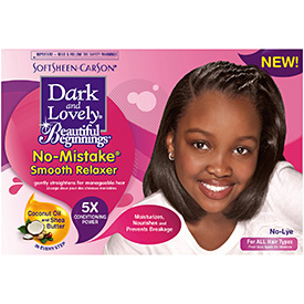 Dark and Lovely ,No-Mistake ® Relaxer lisse Aucune erreur ® Nourrissant No-Lye Creme Relaxer - Cercledebene.com
