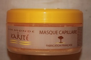 Masque capillaire au karité un Monde de Karité 250ml - Cercledebene.com