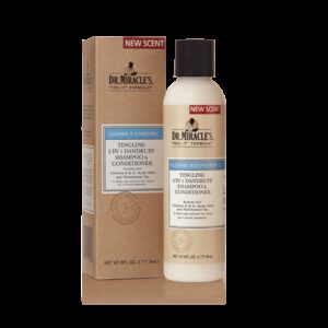 Shampoing 2 en 1 Anti-pelliculaire conditionneur cheveux secs et abimes Dr Miracle's - Cercledebene.com