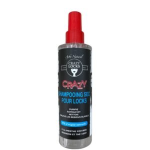 Shampoing Sec Menthe Poivrée pour Locks - Crazy Locks