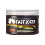 Yari Fast Locks Gel Forte Fixation Noir 300 ml pour Cheveux Crépus