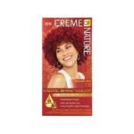 Coloration Caramel Brown 9.2 – Creme of Nature : une teinte caramel éclatante, enrichie en soins pour des cheveux sublimés et nourris.
