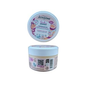Pot de Passion Butter Activilong (100ml) gamme Tendre Passion, beurre capillaire nourrissant et brillant.