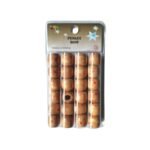 Perles en bois à motifs floraux pour nattes, tresses, dreadlocks, box braids et vanilles – Europeaccessoires