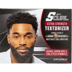 Boîte du texturant Luster's S-Curl Extra Strength, kit 2 applications