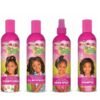 Pack routine cheveux enfants African Pride Dream Kids : shampoing, après-shampoing, spray et huile