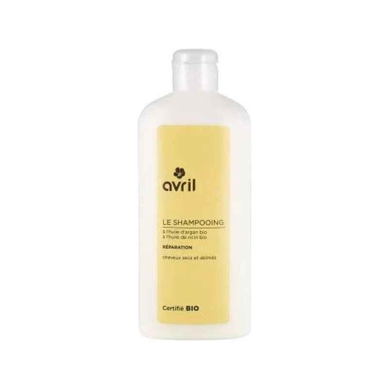 SHAMPOING RÉPARATION CERTIFIÉ BIO CHEVEUX SECS ET ABIMÉS-AVRIL 250ml - Cercledebene.com