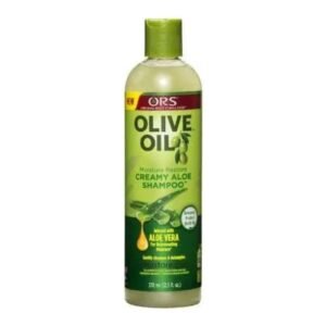 Shampoing crème à l'Aoe Vera et huile d'Olive Organic racine stimulateur 370 ml - Cercledebene.com