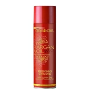 Spray coiffant brillance et protecteur à l'Huile d'Argan - Creme of Nature-319g